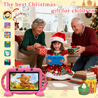 Tablet Anak Android 12 7 Inci Terlaris 2GB+32GB Kamera Ganda Murah MTK Quad Core Baterai 3000MAH Wi-Fi Resolusi 1024x600