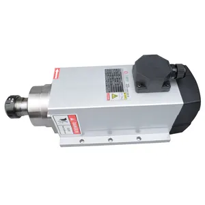 GDZ120x103-6 er32 square air cooled spindle 6kw spindle motor