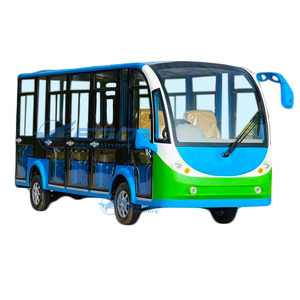Wholesale Adults 4-<b>wheel</b> Electric Sightseeing Car 72V 8-23 Seater Touring Sightseeing Bus for Sale - Product Image 2