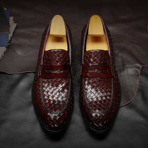 Zapatos de Vestir para Hombre de Estilo Británico de Lujo, Zapatos Oxford de Cuero Genuino para Hombre, Zapatos de Negocios para Hombre, Zapatos de Talla Grande - Product Image 6