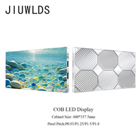 JIUWLDS Personalizable Venta caliente P0.9 P1.2 P1.5 Pantalla LED Resolución a prueba de polvo Pantalla LED para vestíbulos corporativos y eventos virtuales