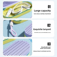 Étui de rangement pour lunettes de natation en silicone JW-YY15, anti-rayures, résistant aux chutes, respirant, pour la plongée adulte