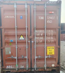 ราคาขนส่งตู้คอนเทนเนอร์ขนาด 40hq 20 ฟุต 40 ฟุต สำหรับส่งออก ตู้คอนเทนเนอร์ 40hq ตู้คอนเทนเนอร์ 40hq มือสอง - Product Image 1