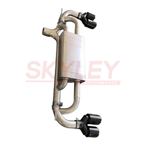 Échappement arrière pour BMW 530i 530e 540/540i G30 G38 B48 2.0T B58 3.0T à partir de 2017 avec embouts de silencieux quadruples - Product Image 3