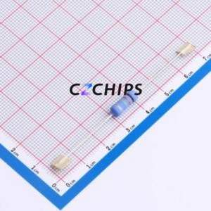 Resistencia de Orificio Pasante MOR02SJ0134A10, Componente de Orificio Pasante (THT), D4.5xL11.5mm, Película de Óxido Metálico, 130kOhm, 5%, 2W - Product Image 1