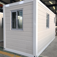 Maisons modulaires à panneaux sandwich préfabriqués à assemblage facile et à faible coût au Bangladesh