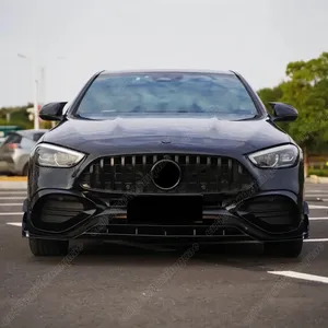 สำหรับ Mercedes Benz C Class W206 C200 C260 ปี 2022 2023 2024 ชุดแต่งกันชนหน้า วินด์ไนฟ์ อุปกรณ์ตกแต่งภายนอก ชุดแต่งตัวถัง - Product Image 3