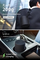 Enceinte portable étanche FUNLOGY Mini2 au design élégant, avec micro intégré, légère, IPX7, marque chinoise (Noir)