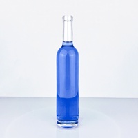 Fournisseur chinois Traitement Personnalisé 1000 Ml 750 Ml 500 Ml Vodka Whisky Liqueur Brandy Rhum Tequlia