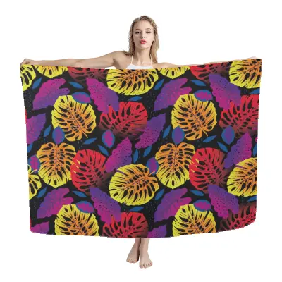 Bán Buôn Phụ Nữ Bãi Biển Sarong Pareo Womens Bán Tuyệt Đồ Bơi Bìa UPS Váy Ngắn Polynesian Sarong Hawaii Lavalava Sarong