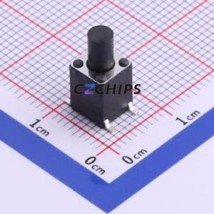 K2-6645SP-S4SC-04 Tactile Switch SMD-4P,6x6mm Switch 2.5N Vertical Mount 6mm 6mm - Product Image 1