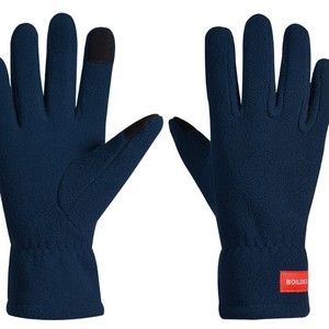 Guantes de dedo largo de lana Boulder, compatibles con pantalla táctil, cálidos, para exteriores, unisex, color gris - Product Image 3