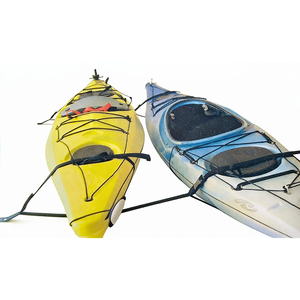 2 Soportes de Polipropileno para Montar Embarcaciones en la Pared, Correas Ajustables para Almacenamiento de Kayaks, Soportes para 2 Embarcaciones - Product Image 6