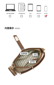 <span class=keywords><strong>Eleganti</strong></span> Borse Tote da <span class=keywords><strong>Donna</strong></span> con Monogramma e Mini Pochette, Versatili Borse a Tracolla da <span class=keywords><strong>Donna</strong></span> con Catena, Borsa a Spalla Hobo Origine Cina - Product Image 6