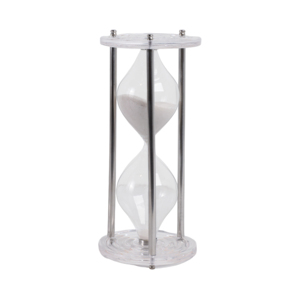 Sablier classique moderne et élégant, décoration de table pour la maison ou le bureau, 30 minutes - Product Image 1