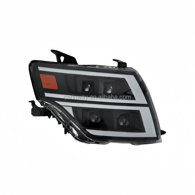 Front Head Lamp Led Headlight 4 Lens Head Lights of Double C Design Car Accessories for Mitsubishi Pajero V93 V97 2010-2020