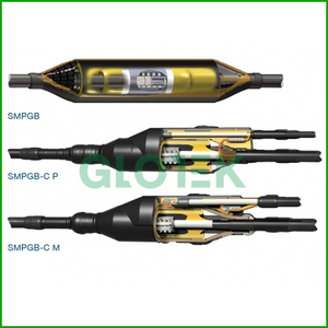 ข้อต่อสายไฟใต้ดินแรงดันสูง 110kV แบบ SMPGB M พร้อมปลอกยางสำเร็จรูป ตัวหนีบแบบสลักเกลียว หุ้มด้วยโลหะ หุ้มด้วยวัสดุ PUR แบบหล่อขึ้นรูป - Product Image 3