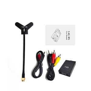 Set VTX VRX de Alta Potencia de 1.6GHz y 3W, Video Analógico de Descarga para Drones de Carreras FPV, Freestyle y Largo Alcance - Product Image 2
