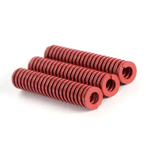 Hot Sale Factory Direct Red Mold Spring Long Light Load Compression Die Spring