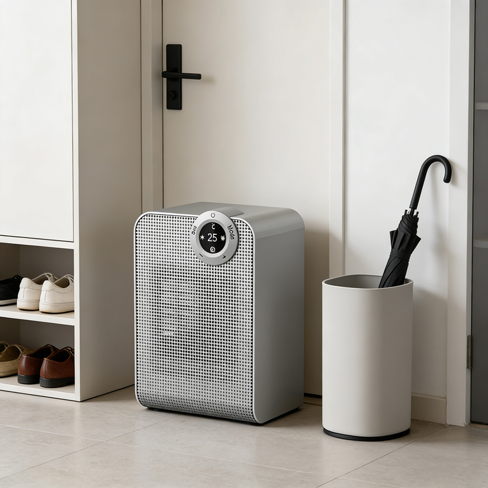 Wholesale Smart Home Heaters 2 Heat Settings Electric PTC Heaters Metal Remote Controlled Freestanding Adjustable Thermostat