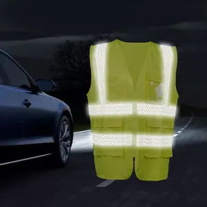 LX Factory Hi Vis строительный жилет безопасности класса 2 светоотражающий инженерный жилет для мужчин