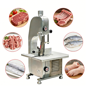 Sierra para carne de seguridad para cafeterías escolares con cuchilla protegida y paro de emergencia para preparación de comidas de estudiantes - Product Image 4