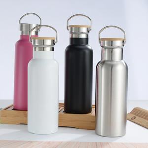 <span class=keywords><strong>Amazon</strong></span> Promotion Bouteilles d'eau portables bon marché en acier inoxydable isolées sous vide avec conception personnalisée - Product Image 1