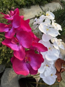Flores <span class=keywords><strong>de</strong></span> Orquídea Mariposa Artificiales Realistas al por Mayor, Impresas en 3D, <span class=keywords><strong>de</strong></span> <span class=keywords><strong>Seda</strong></span> y Alambre, Arreglos Florales Artificiales Modernos para Bodas y Hogar - Product Image 1
