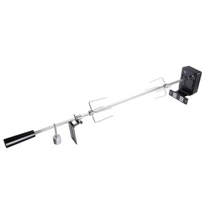 Juego <span class=keywords><strong>de</strong></span> Motor para Asador <span class=keywords><strong>de</strong></span> Barbacoa, Kit <span class=keywords><strong>de</strong></span> Asador para Barbacoa al Aire Libre, Varilla <span class=keywords><strong>de</strong></span> Acero Inoxidable, Tenedores para Carne - Product Image 3