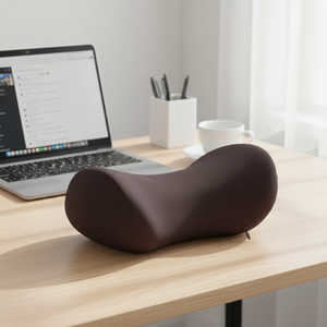 Adjustable Memory Foam Neck <strong>Pillow</strong> with <strong>Fashion</strong> <strong>Design</strong> Car Seat &amp; Airplane Use Knitted Technique for Sleeping - Product Image 4