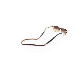 Leather <b>eyeglass</b> <b>frame</b> lanyard, neck strap <b>eyeglass</b> chain, simple anti-loss strap, and custom silicone <b>eyeglass</b> temple covers. - Product Image 4