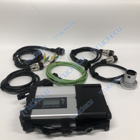 Multiplexor C5 para Benz SD Connect C5 PK C6 C5 C3 Xentry Das Wis Epc DOIP para herramienta de diagnóstico de coches y camiones Benz + portátil robusto v110