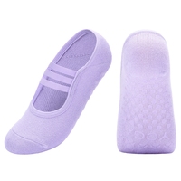 WUYANG FACTORY 3 sangles coupe basse poignées personnalisées professionnel Pilates danse sport antidérapant Yoga chaussettes