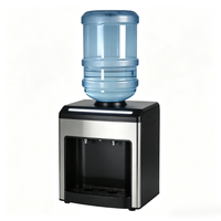 Distributeur de glaçons en forme de balle 22kg/24h, machine à glaçons automatique de comptoir R134a avec contrôle par écran tactile, pour eau du robinet/bouteille, détection de niveau de glace plein