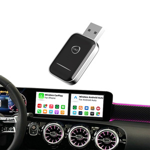Adaptateur USB intelligent sans fil 2-en-1 CarPlay et Android Auto, prêt à l'emploi, état neuf, original, garantie 1 an - Product Image 1
