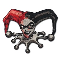 Écussons brodés personnalisés pour vêtements, badges logo brodés, écussons chenille thermocollants pour vêtements