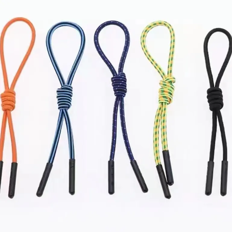 Fabrik Großhandel Strong Stretch Elastic Bungee Cord Geflochtenes rundes Gummi Elastic Rope