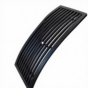 La <span class=keywords><strong>grille</strong></span> diffuseur <span class=keywords><strong>d</strong></span>'air en aluminium pour climatisation, à <span class=keywords><strong>grille</strong></span> droite et incurvée, est utilisée pour les tuyaux en spirale. - Product Image 6