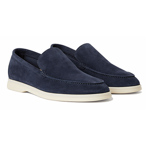 <strong>Men</strong> Premium <strong>Suede</strong> Leather <strong>Loafers</strong> Slip On Shoes Elegant Brown Casual Flats Manufacturer - Product Image 3
