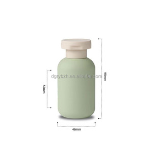 Emballage de soins de la peau floqué en HDPE de 100 ml, shampoing et gel douche, articles de <span class=keywords><strong>voyage</strong></span>, flacon de recharge portable pour échantillon - Product Image 6