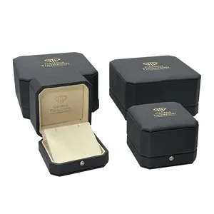 Luxus Mini Goldfolie Armband Box High-End-Uhren box Verpackung für Ringe Ohrringe und Halskette