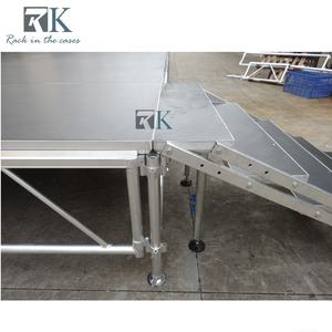 Plate-forme de scène en aluminium pour événements à hauteur réglable - Product Image 5