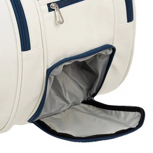 Échantillon gratuit 2024 Sac de sport personnalisé imperméable et anti-poussière pour raquettes de tennis, plage, badminton, pickleball, sac à dos en cuir - Product Image 4