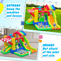 Ensemble de jeux gonflables commerciaux d'extérieur pour la location, château gonflable géant pour adultes et enfants, en stock aux États-Unis