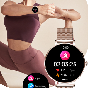 <span class=keywords><strong>GX21</strong></span> Detección de frecuencia cardíaca Pulsera inteligente Modo Multideportivo Bt Reloj Inteligente resistente al agua Reloj inteligente redondo deportivo - Product Image 5