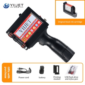 Stampante Inkjet Portatile TIJ per Touch Screen, Inchiostro a Rapida Asciugatura per Imballaggi Flessibili e Confezioni di Uova, per Data/Logo/Codici QR/Barre - Product Image 2