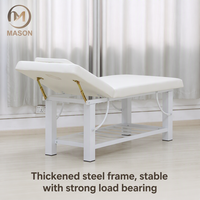 Table de massage corporelle complète personnalisable, contemporaine, portable, confortable, en PU, pour salon de beauté et onglerie