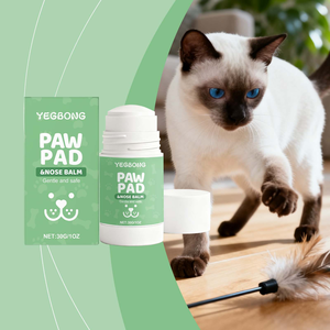 Bálsamo para Patas de Mascotas de Marca Privada OEM, Crema Hidratante para Patas de Perros y Gatos con Aceite de Coco y Manteca de Karité, Cuidado y Aseo - Product Image 1