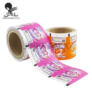 中国工厂食品级BOPP/珠光塑料薄膜卷，用于零食糖果包装