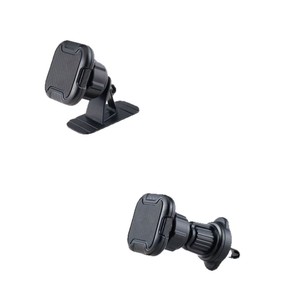 Support magnétique pour téléphone de voiture, fixation sur grille d'aération, rotation à 360 degrés, compatible avec tous les modèles de tableau de bord - Product Image 2